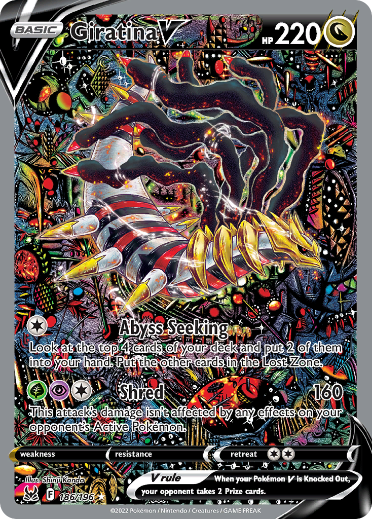 Giratina V - Lost Origin SET-186