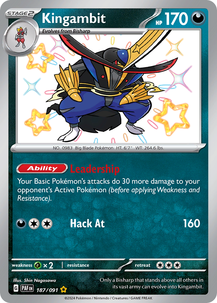 Kingambit - Paldean Fates SET-187