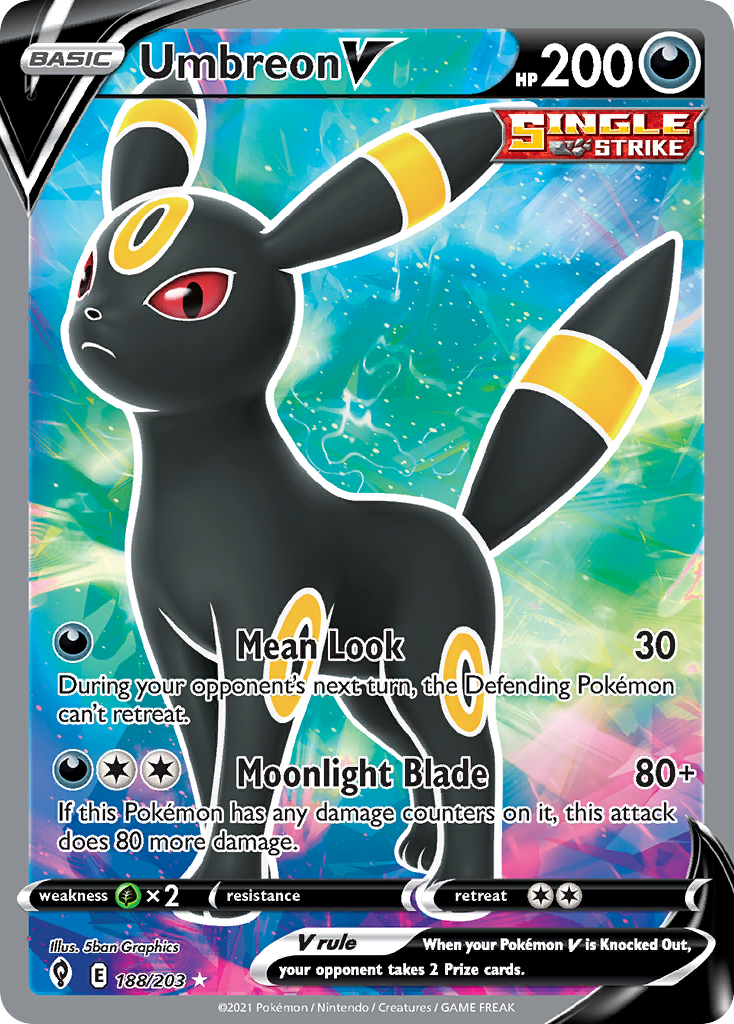 Umbreon V - Evolving Skies SET-188