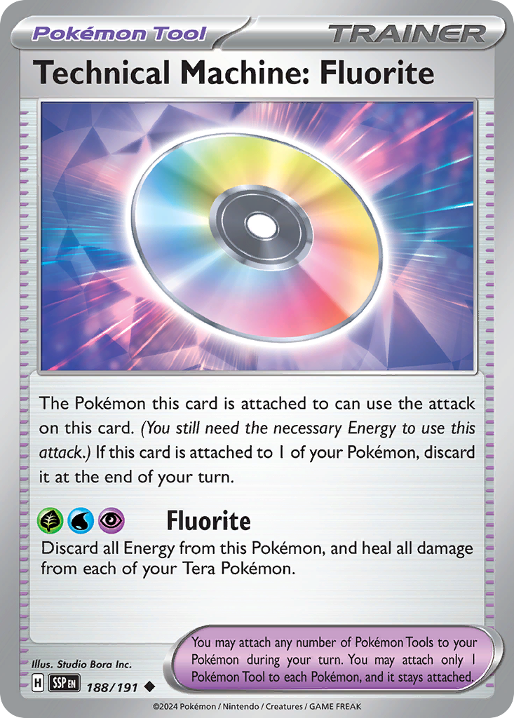 Technical Machine: Fluorite - Surging Sparks SET-188