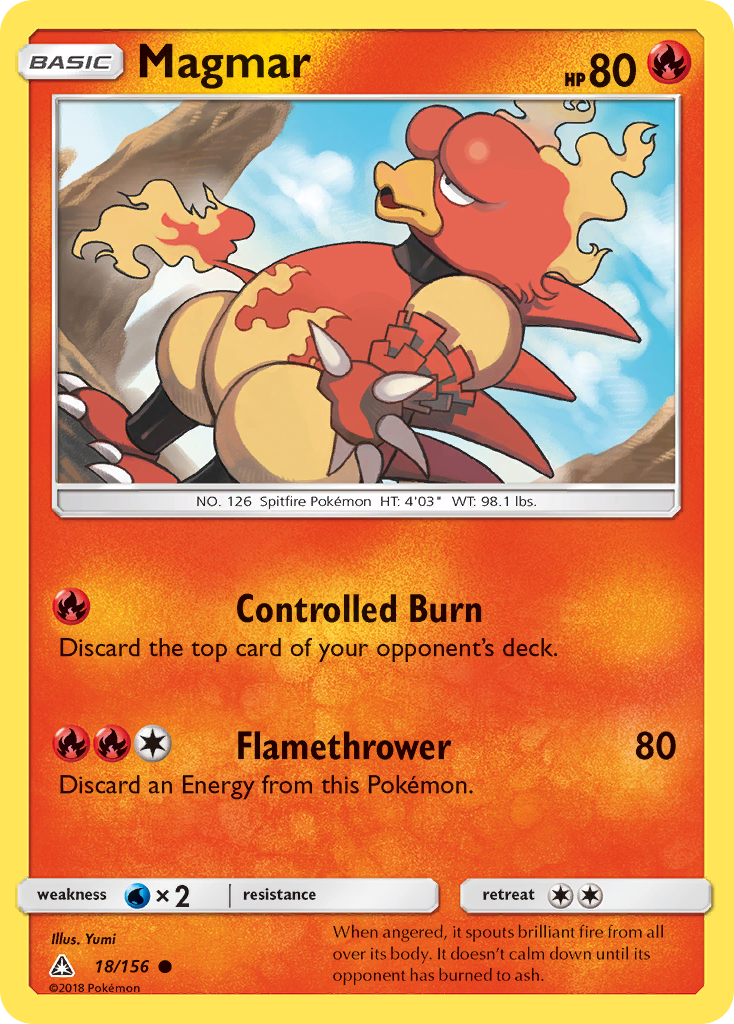 Magmar - Ultra Prism SET-18
