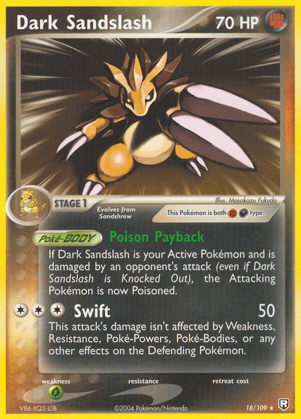 Dark Sandslash - Team Rocket Returns SET-18