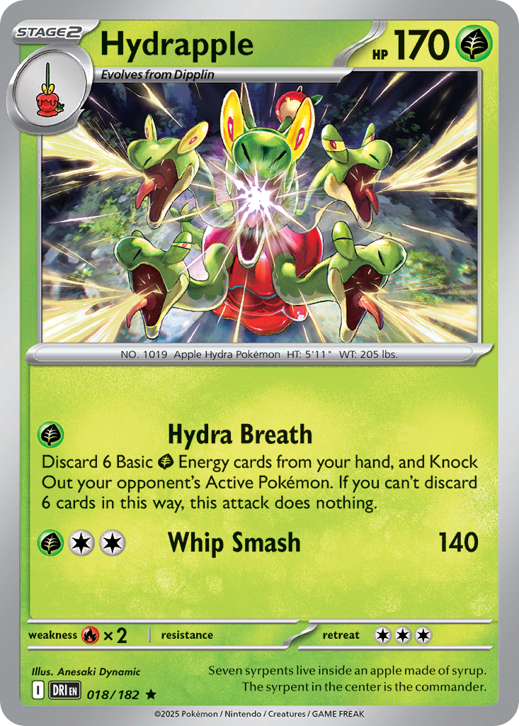 Hydrapple - Destined Rivals SET-18
