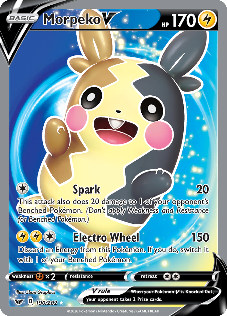 Morpeko V - Sword & Shield SET-190