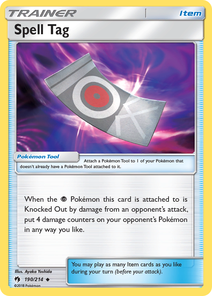 Spell Tag - Lost Thunder SET-190