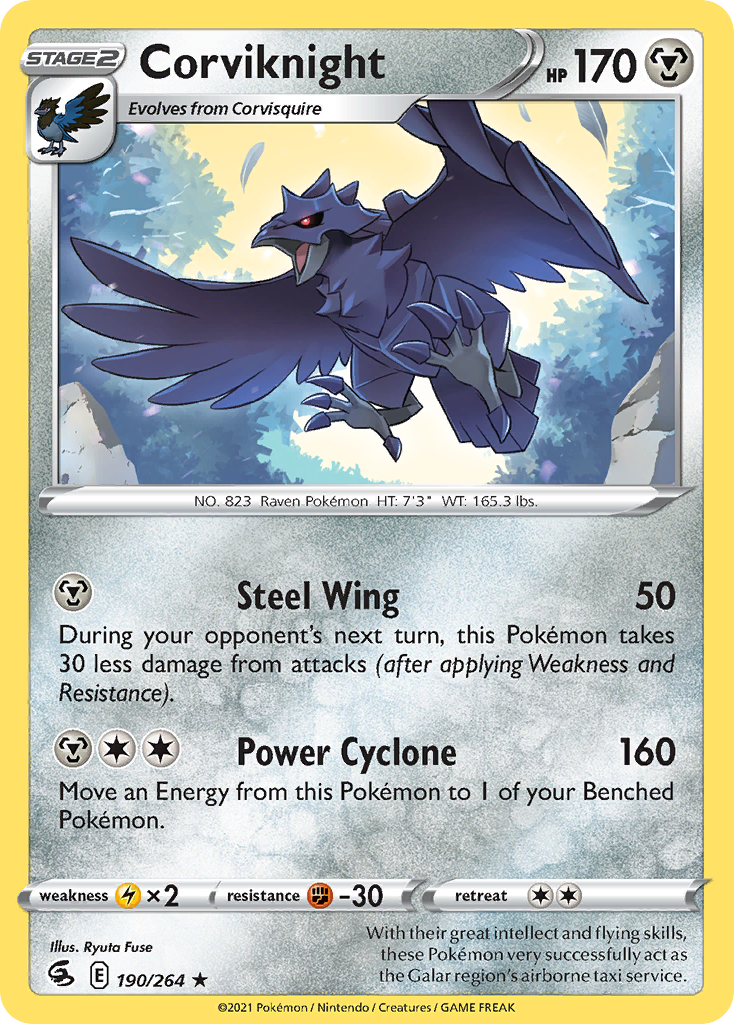 Corviknight - Fusion Strike SET-190