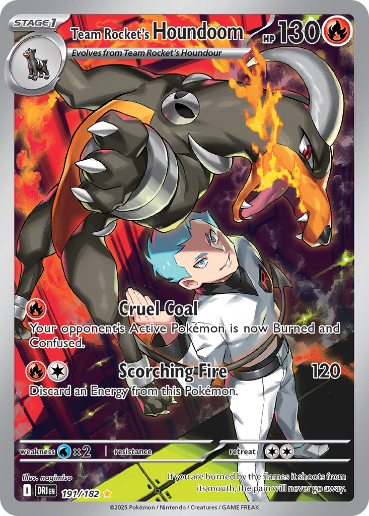 Team Rocket's Houndoom - Destined Rivals SET-191
