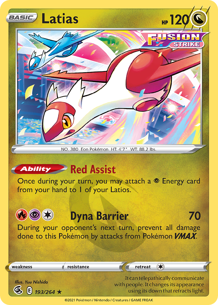 Latias - Fusion Strike SET-193