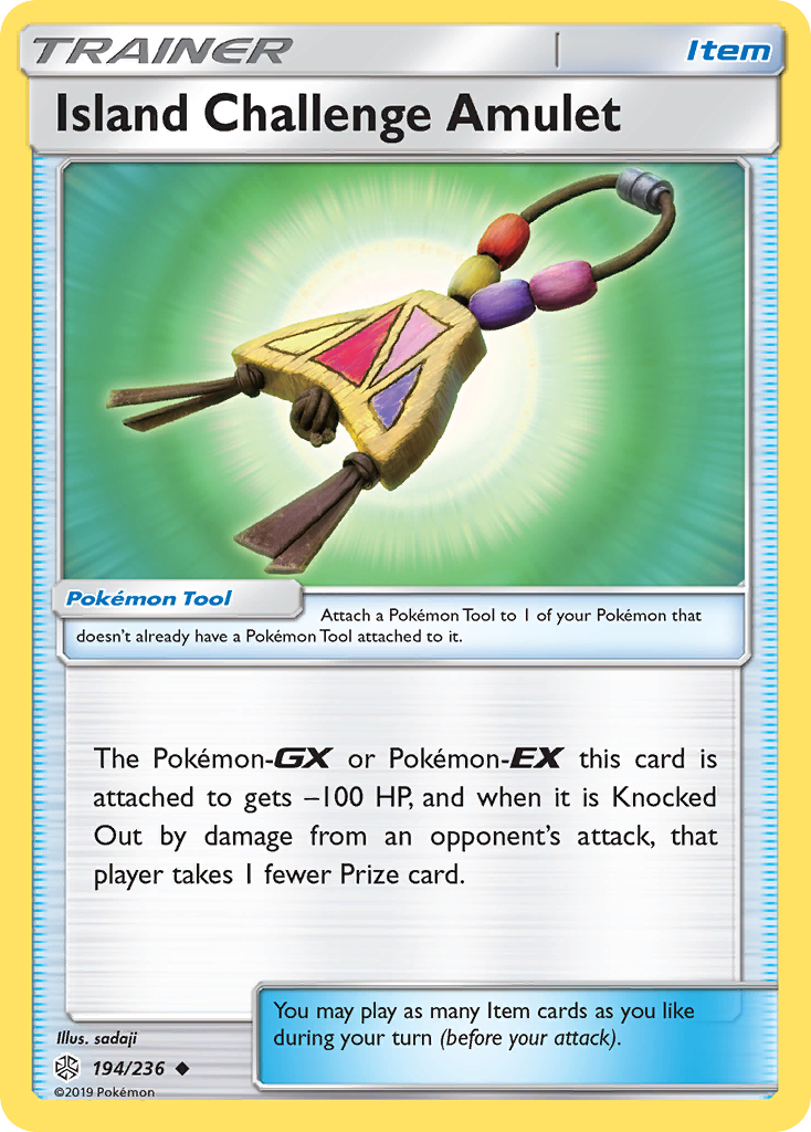 Island Challenge Amulet - Cosmic Eclipse SET-194