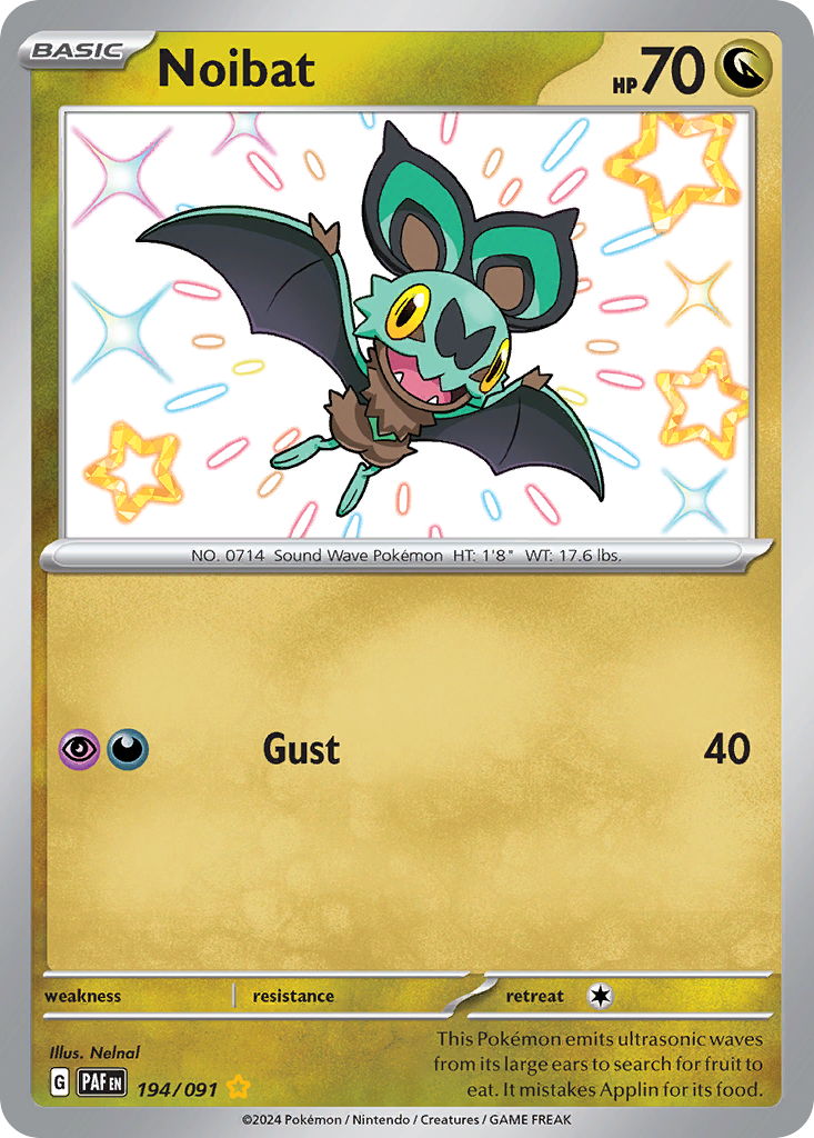 Noibat - Paldean Fates SET-194