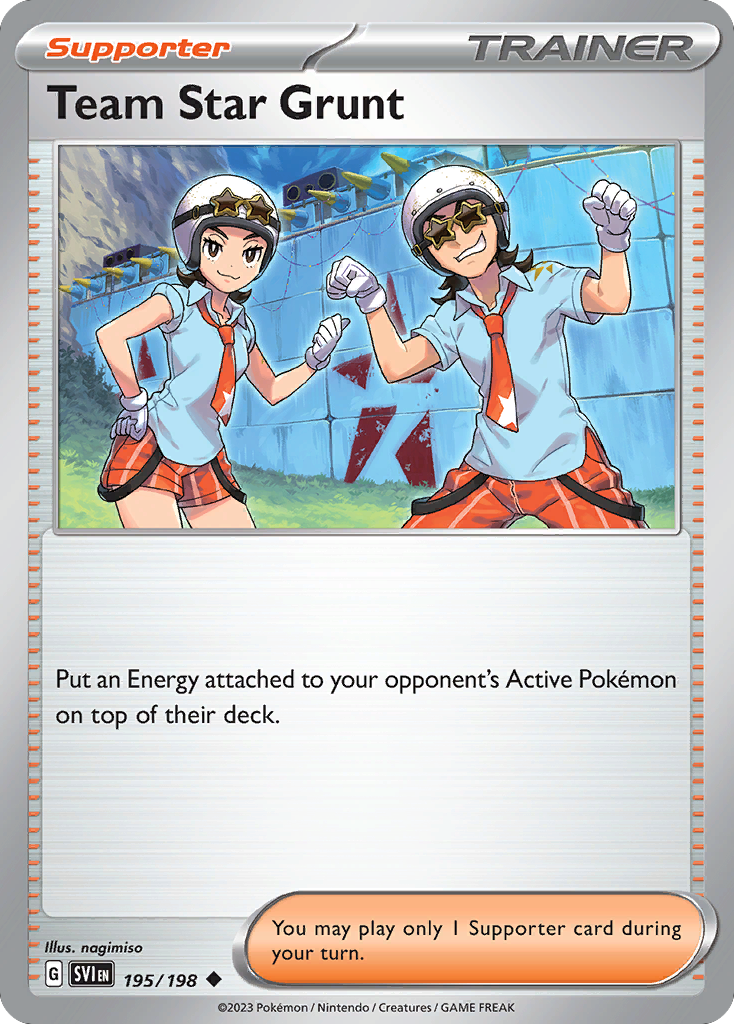 Team Star Grunt - Scarlet & Violet SET-195