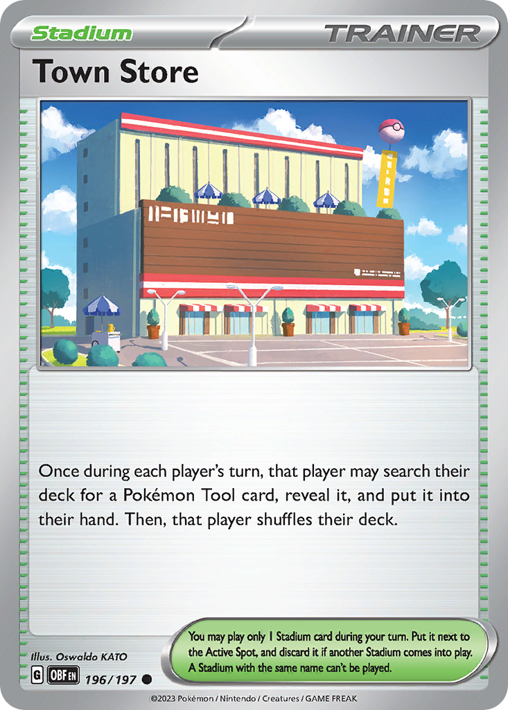 Town Store - Obsidian Flames SET-196