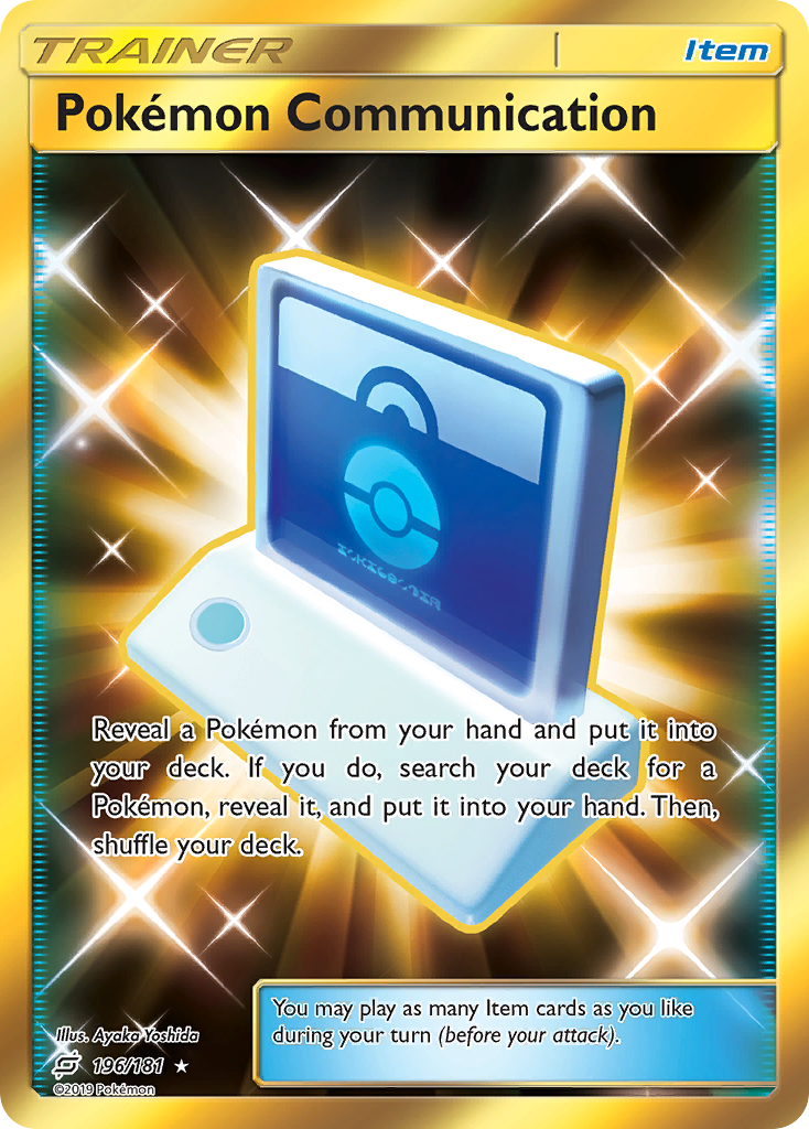 Pokemon Communication - Team Up SET-196