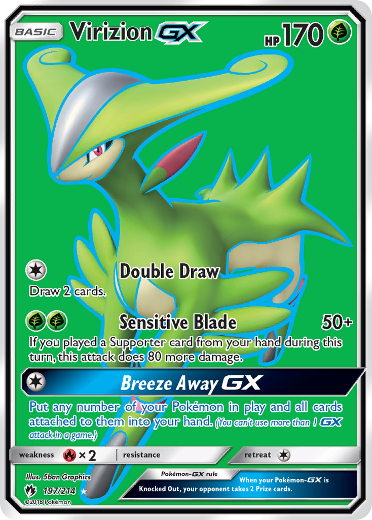 Virizion-GX - Lost Thunder SET-197