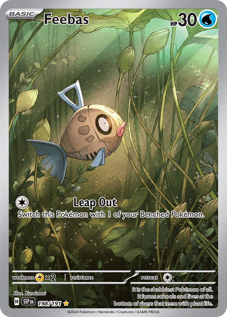 Feebas - Surging Sparks SET-198