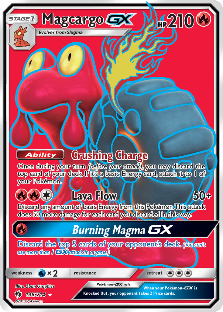 Magcargo-GX - Lost Thunder SET-198