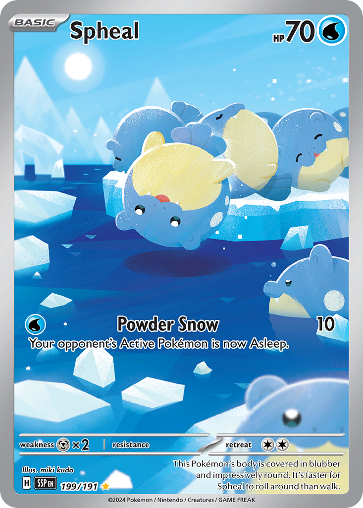 Spheal - Surging Sparks SET-199
