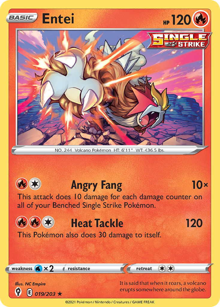 Entei - Evolving Skies SET-19