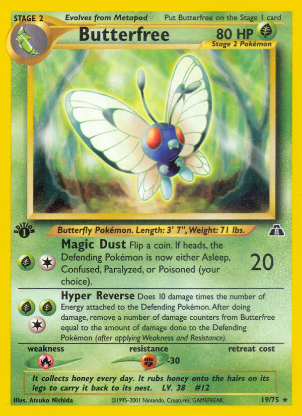 Butterfree - Neo Discovery SET-19