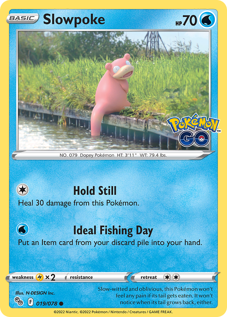 Slowpoke - Pokemon GO SET-19