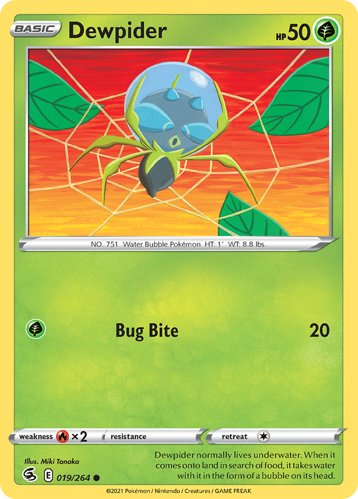 Dewpider - Fusion Strike SET-19
