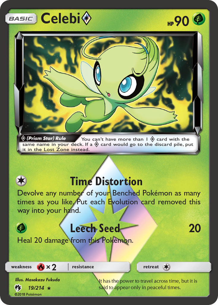 Celebi? - Lost Thunder SET-19