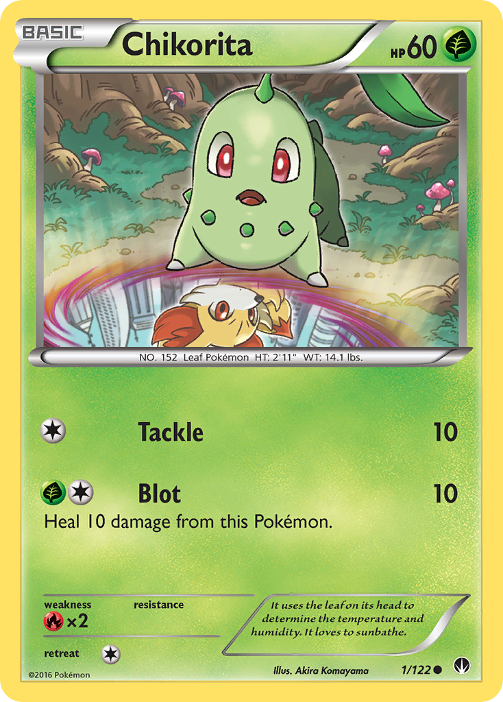 Chikorita - BREAKpoint SET-1