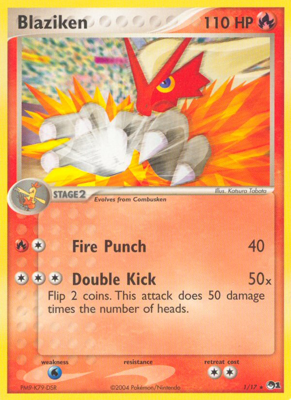 Blaziken - POP Series 1 SET-1