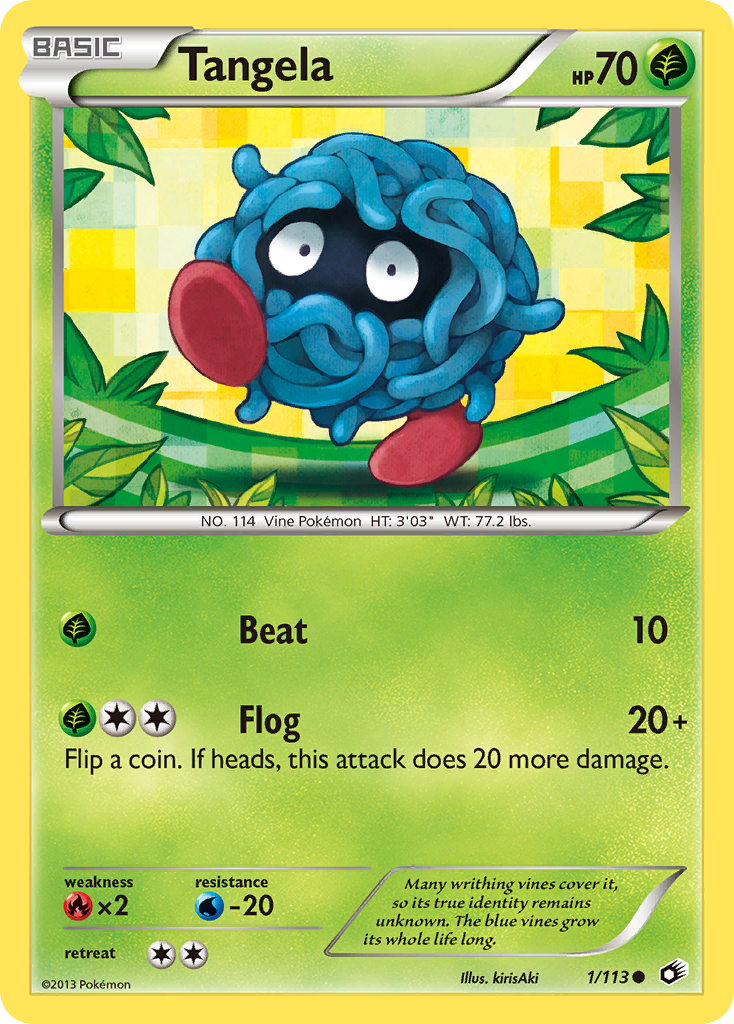 Tangela - Legendary Treasures SET-1