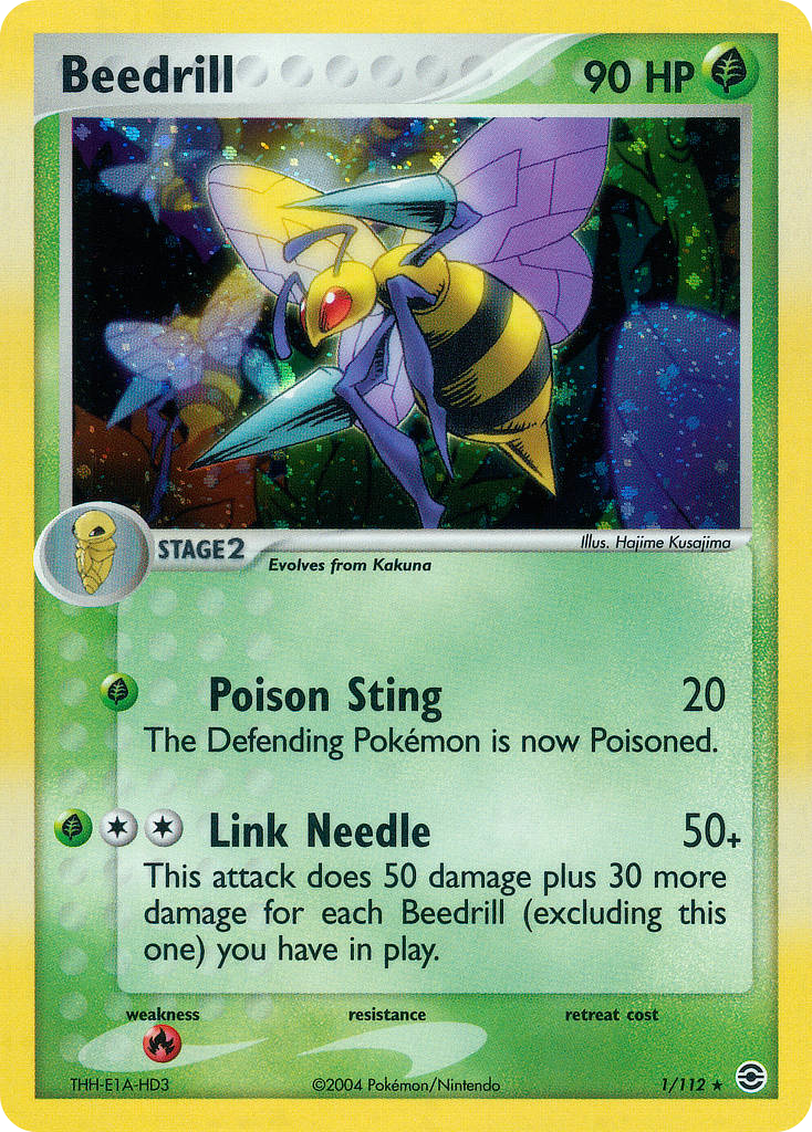 Beedrill - FireRed & LeafGreen SET-1