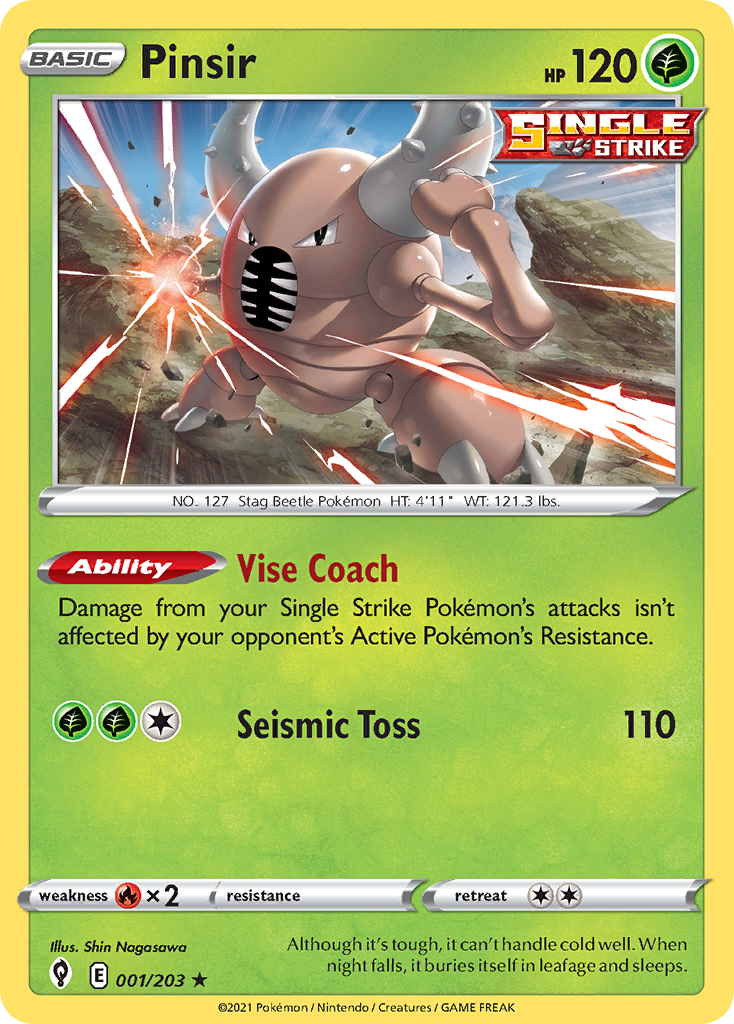 Pinsir - Evolving Skies SET-1