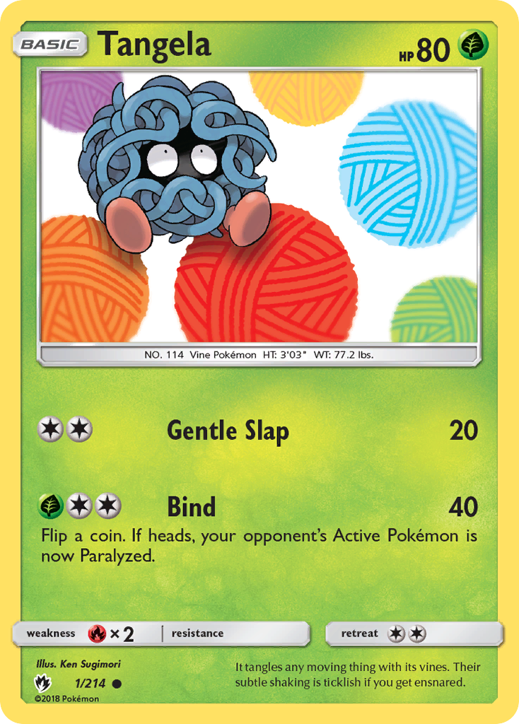 Tangela - Lost Thunder SET-1