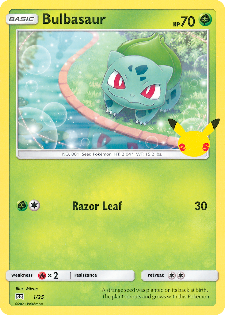 Bulbasaur - McDonald's Collection 2021 SET-1