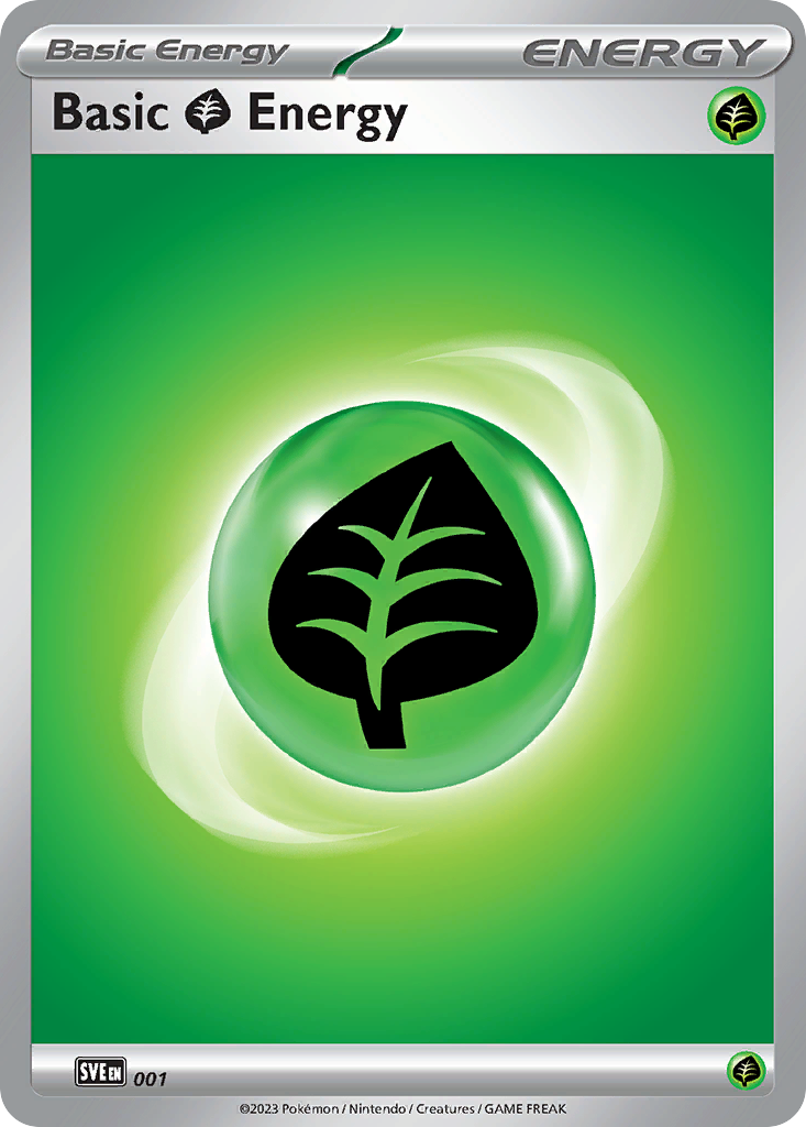 Basic Grass Energy - Scarlet & Violet Energies SET-1