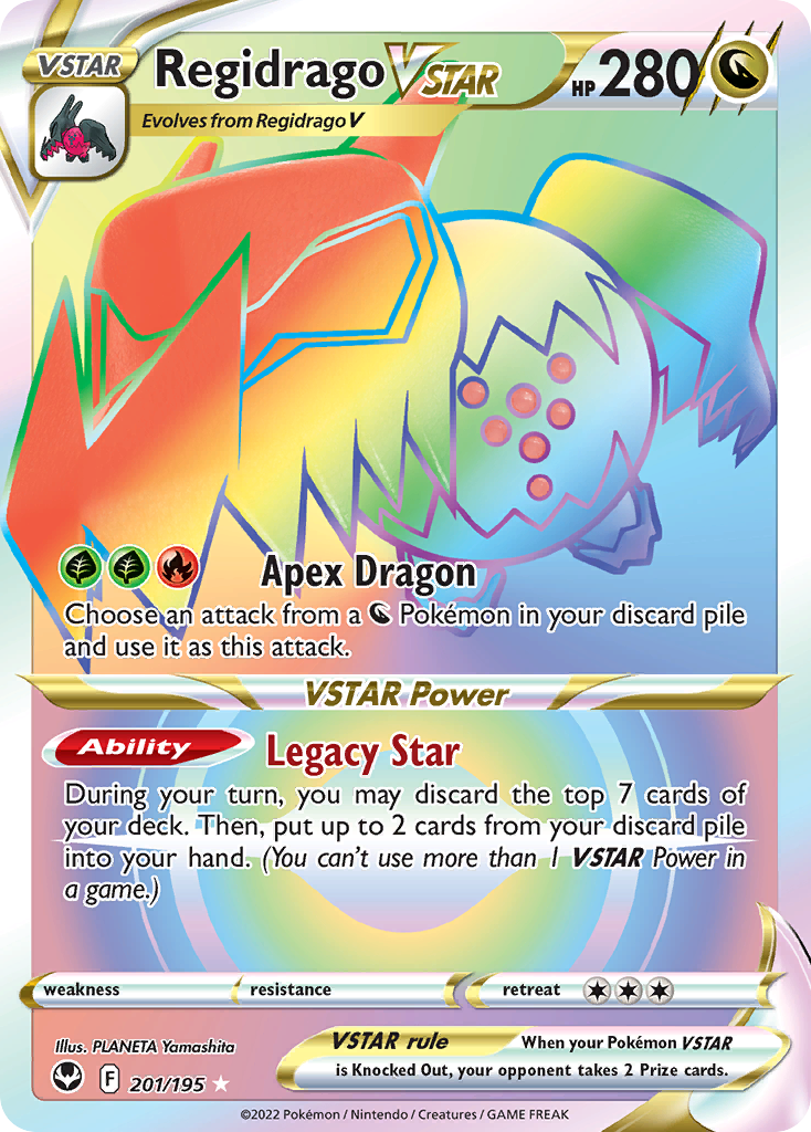 Regidrago VSTAR - Silver Tempest SET-201