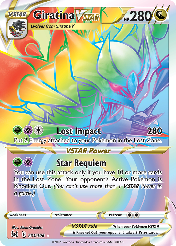 Giratina VSTAR - Lost Origin SET-201