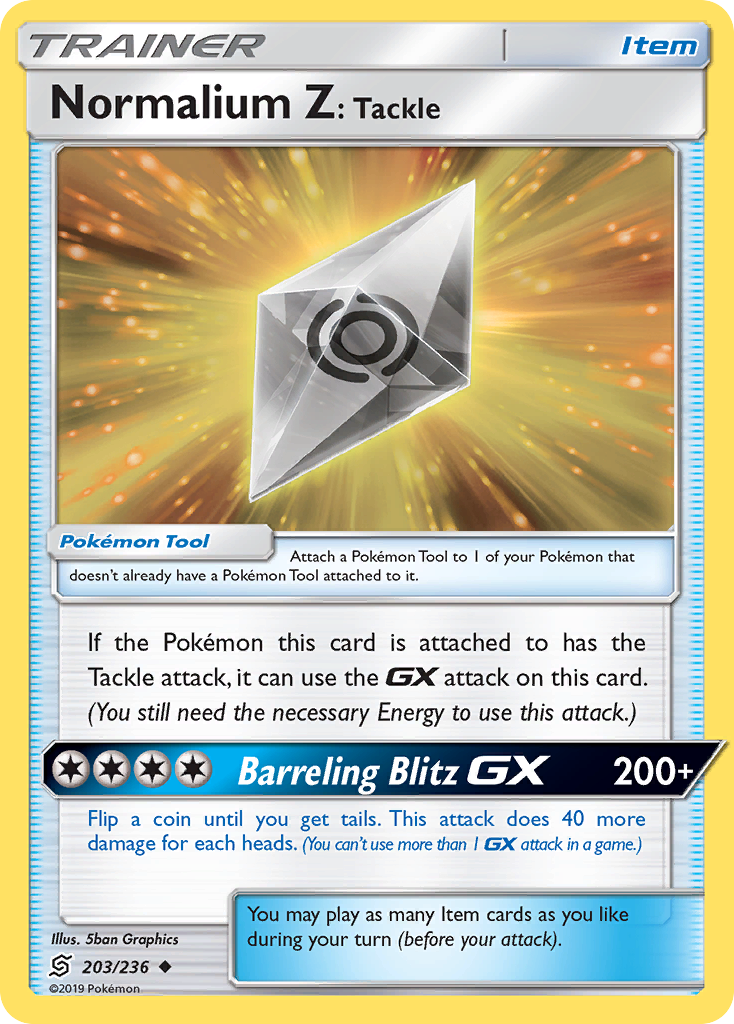 Normalium Z: Tackle - Unified Minds SET-203