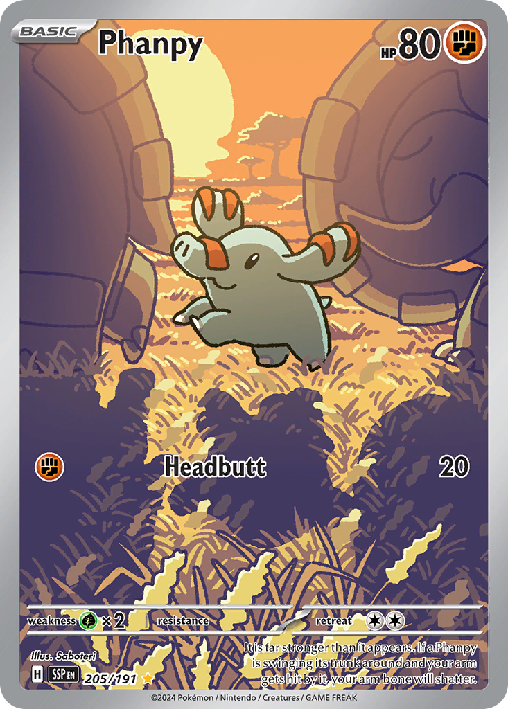 Phanpy - Surging Sparks SET-205