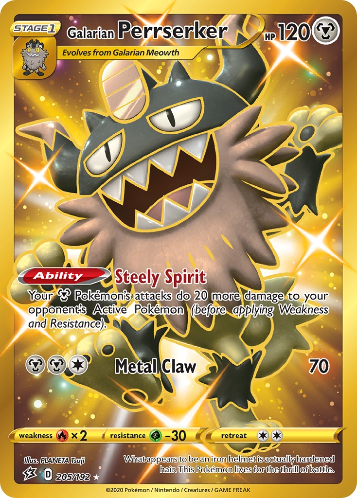 Galarian Perrserker - Rebel Clash SET-205