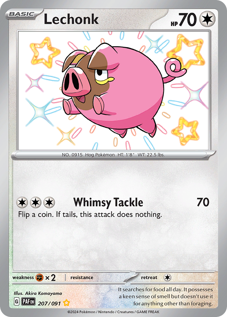 Lechonk - Paldean Fates SET-207
