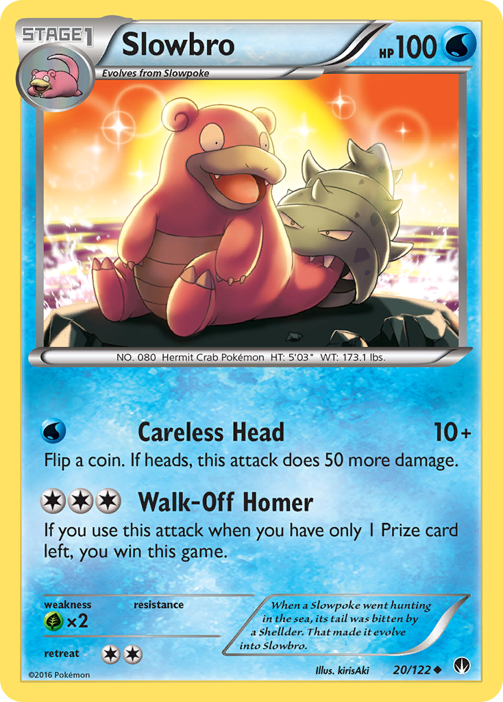 Slowbro - BREAKpoint SET-20