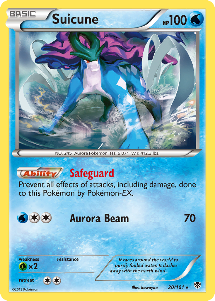 Suicune - Plasma Blast SET-20