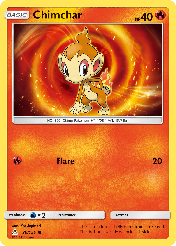 Chimchar - Ultra Prism SET-20