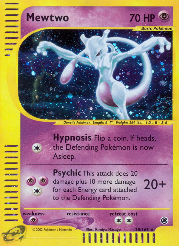 Mewtwo - Expedition Base Set SET-20