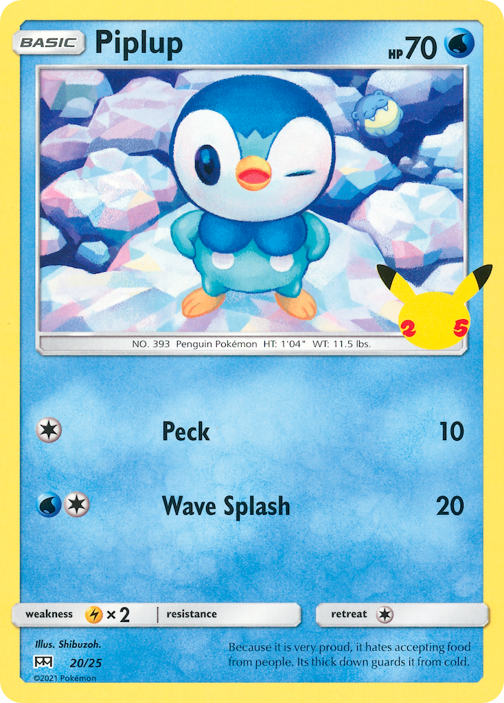 Piplup - McDonald's Collection 2021 SET-20