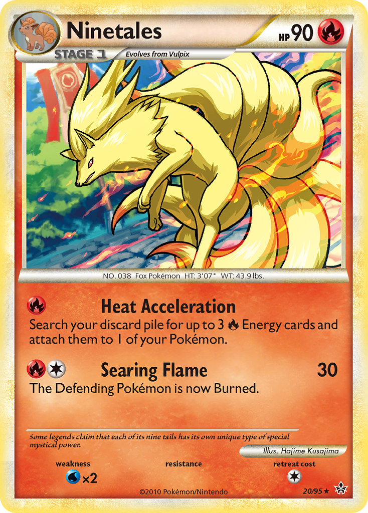 Ninetales - HS Unleashed SET-20