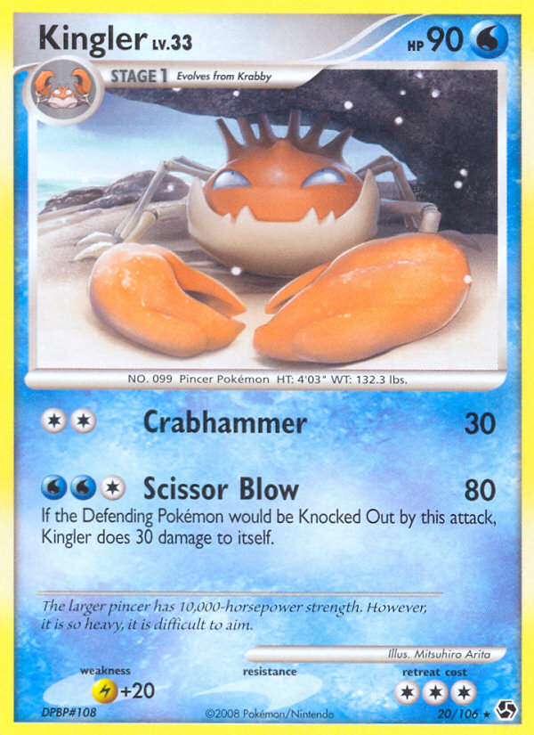 Kingler - Great Encounters SET-20