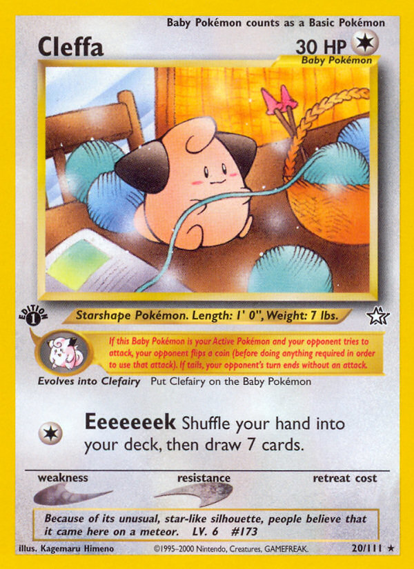 Cleffa - Neo Genesis SET-20