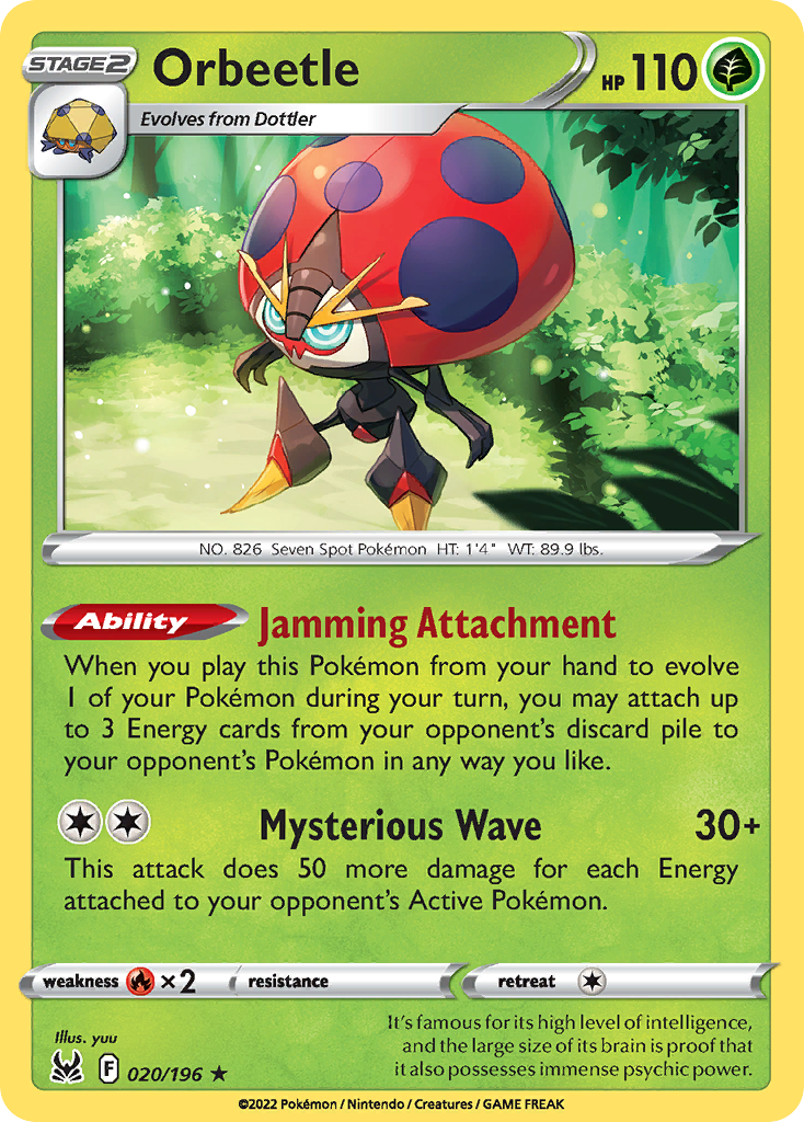 Orbeetle - Lost Origin SET-20