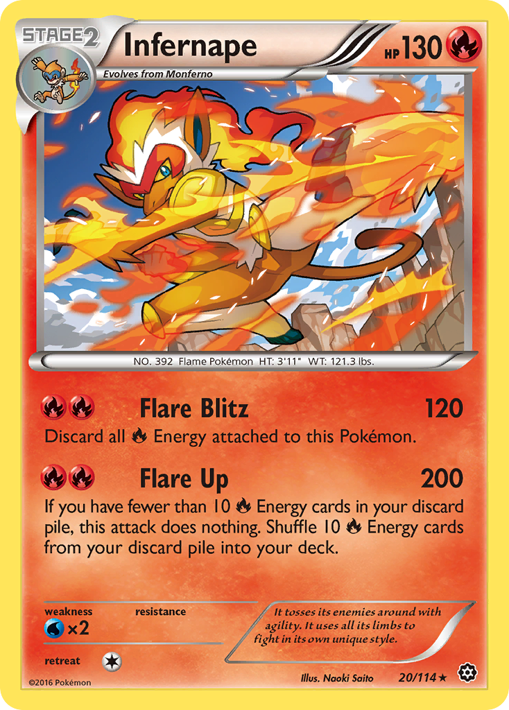 Infernape - Steam Siege SET-20
